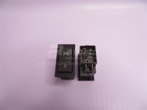 Переключатель щитковый HOWO блокировки дифференциала межосевого