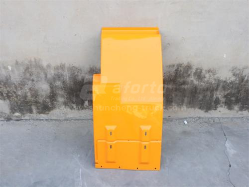 Брызговик SHAANXI F3000 переднего колеса желтый левый