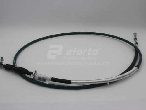 Трос переключения передач КПП HOWO 70T 3.45 м красный