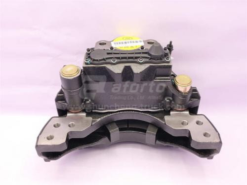 Суппорт тормозной SHAANXI F3000 левый (оригинал)