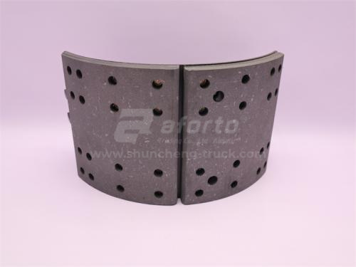 Колодки тормозные задняя FUWA 16T/20T 220 (16 отв.) AFORTO