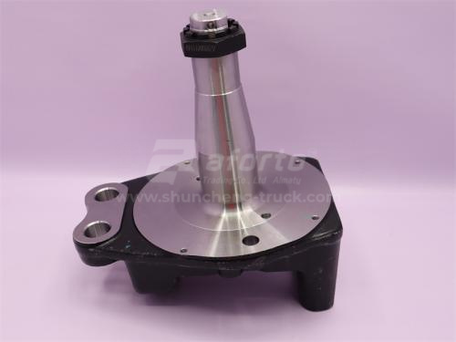 Кулак поворотный HOWO левый (оригинал)