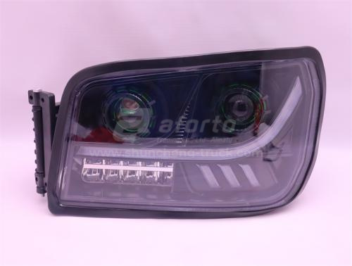 Фара SHAANXI X3000/X5000/H3000/L3000 самосвал LED левая XY