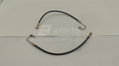 Шланг гидравлики подъема кабины HOWO TX380/TX400/TX440/T5G310/C7H 450 mm