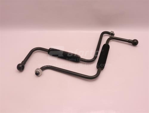 Шланг ГУР на насос с оребренией HOWO TX (оригинал)