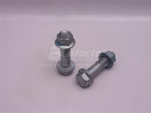 Болт с шляпкой 14*60*1.5 кронштейн топливного бака HOWO TX с гайкой (оригинал)