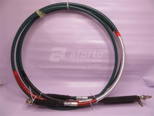 Трос переключения передач КПП SHAANXI 4.1/4.1m (хорошее качество)
