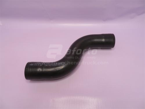 Патрубок радиатора HOWO/SHAANXI F2000 верхний 45*45 S -образный QINYAN
