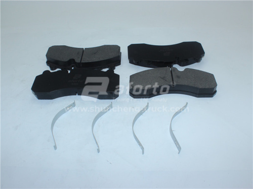 Накладка колодки тормозной SHAANXI F3000 передняя (дисковый тормоз) AFORTO