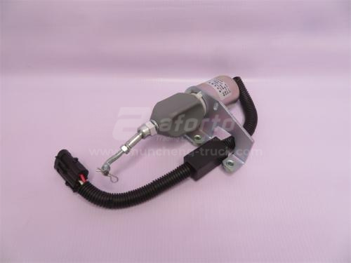 Электроклапан отсечки топлива CUMMINS/SHANGCHAI D6114B 3 контакта
