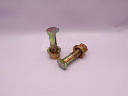 Шпилька колеса M22*92*1.5 SHAANXI X3000 переднего с гайкой