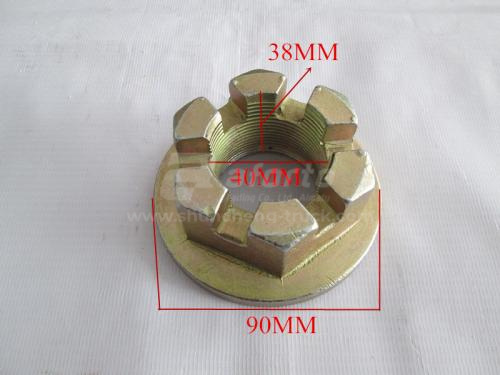 Гайка пальца поворотного нижнего (в раме) M40 LINGONG LG953