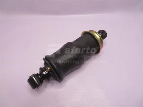 Амортизатор кабины SHAANXI X3000 задний пневматический HEZEYUJIE