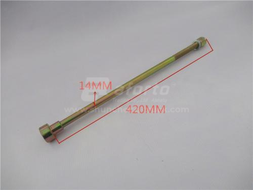 Болт рессоры 14*420*1.5 HOWO задней центральный