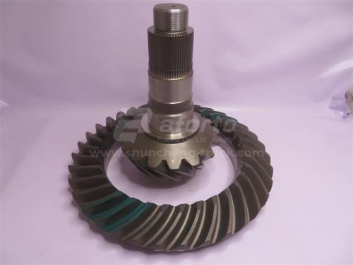 Коническая пара HOWO 70T AC26 заднего моста 16:35/8.51 (оригинал)