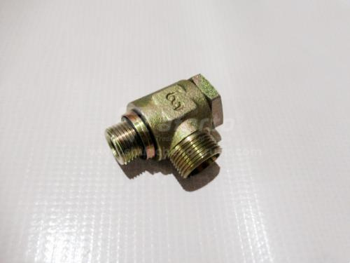 Фитинг со штуцером ГУР SHAANXI X5000/X6000 M18-M22 (оригинал)