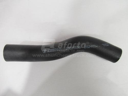 Патрубок компрессора воздушного SHAANXI X5000 (оригинал)