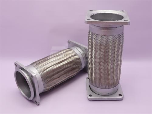 Гофра глушителя SHAANXI в оплётке 255mm