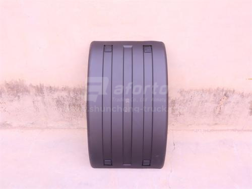 Крыло(брызговик) SHAANXI X6000 заднего моста среднего (оригинал)