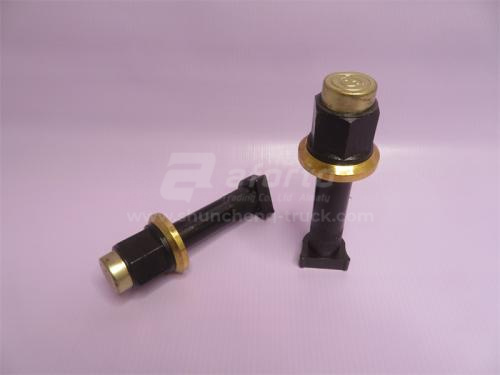 Шпилька колеса 22*118 SHAANXI/NORD BENZ заднего с пылезащитным колпачком QINYAN