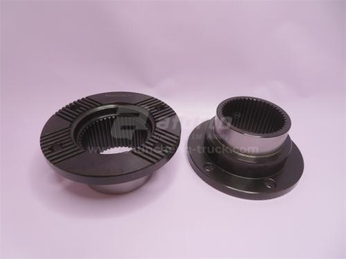 Фланец КПП SINOTRUK выходного вала D = 180 /шлицы = 44 /отверстий =4 высота 81mm