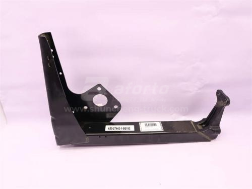 Кронштейн щиток подножки SHAANXI F2000 заднего правой (оригинал)