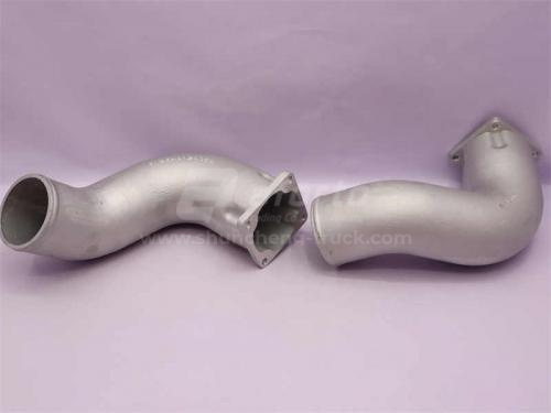 Трубка воздушный турбины WEICHAI WP10.336E53 алюминиевый (оригинал)