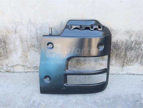 Бампер SITRAK C7H тягач металлический черная левая