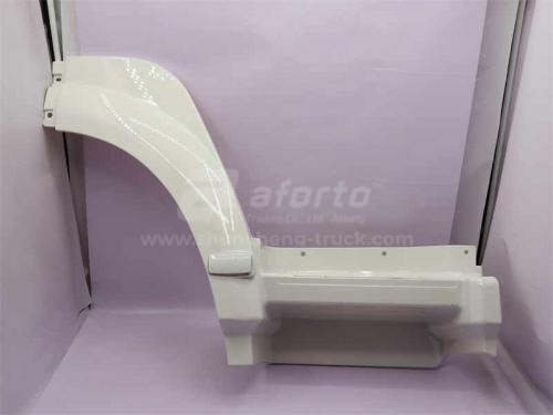 Крыло HOWO 2008 переднее правое (передняя часть) белое