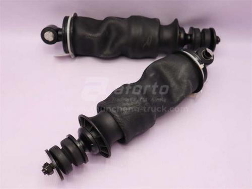 Амортизатор кабины SHAANXI X3000 передний пневматический (оригинал)