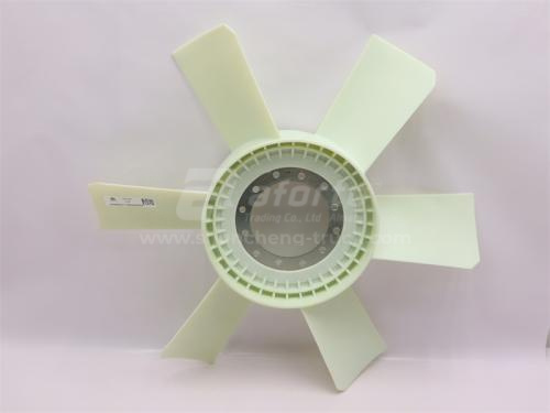 Крыльчатка вентилятора радиатора HOWO 10 лопастей D = 620 (оригинал)