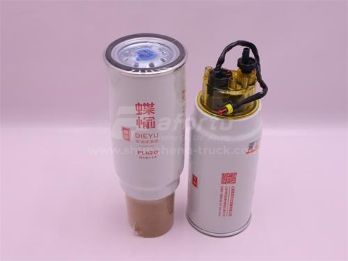 Фильтр топливный PL420 С датчик плоский розетка DIEYU