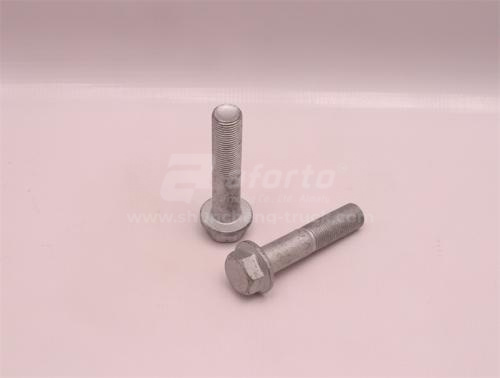 Болт с шляпкой 16*75*1.5 кронштейн рессоры HOWO TX передней задний (оригинал)