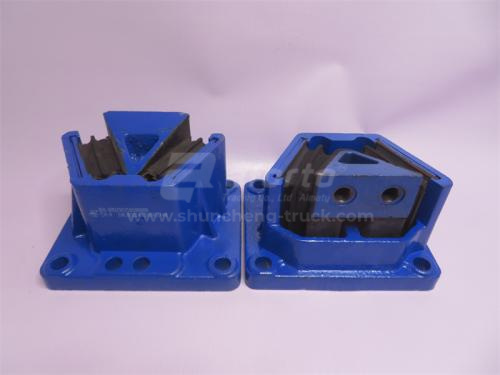 Подушка двигателя SHAANXI M3000 передняя правая QINYANG