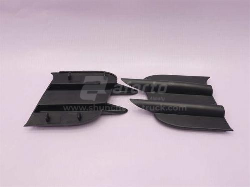 Заглушка бампера противотуманной фары HOWO 2010 правая (оригинал)