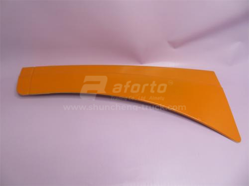 Накладка крыла SHAANXI F2000 (самосвал) желтый левое