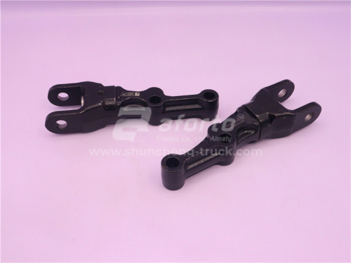 Кронштейн амортизатора SHAANXI F3000/L3000 пер подвески заднего нижний