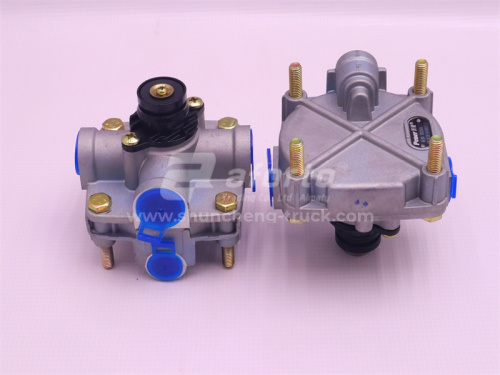 Клапан ускорительный SHAANXI F2000/HOWO/FAW/T5G (4 отв.) (быстроразъёмные соединения) Pener