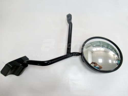 Зеркало SHAANXI H3000S/M3000S нижнего вида (малое круглое) (оригинал)