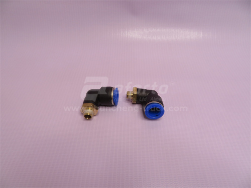 Фитинг воздушный угловой резьба=01=1/8=10mm под трубку Ф12 (металл+пластик) LPL