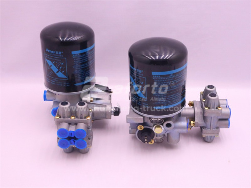 Осушитель воздуха SHAANXI M3000 в сборе с предохранительным клапа Pener