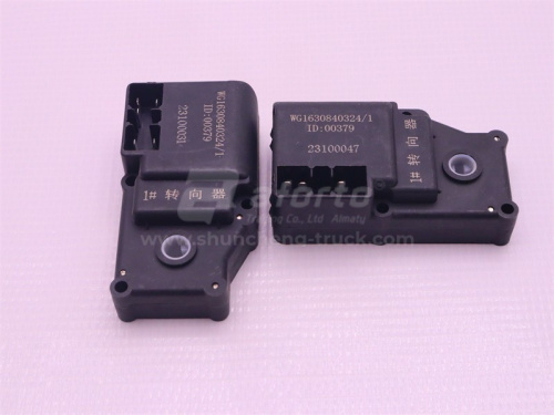 Электропривод заслонки отопителя кабины HOWO №1