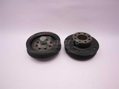 Шкив коленвала WD615 (под 8PK ремень) (оригинал)