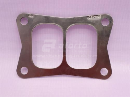 Прокладка турбины HOWO (к выпускному коллектору ) 92*135 (оригинал)
