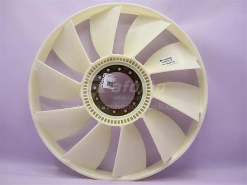 Крыльчатка вентилятора радиатора HOWO 10 лопастей D = 620