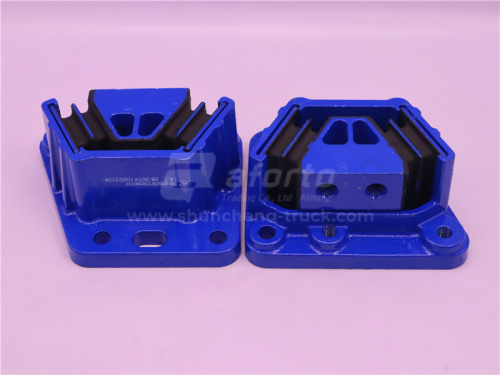 Подушка двигателя SHAANXI X3000 передний левый QINYAN