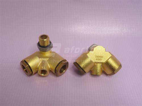 Фитинг воздушный V-образный 4 отверстия SHAANXI