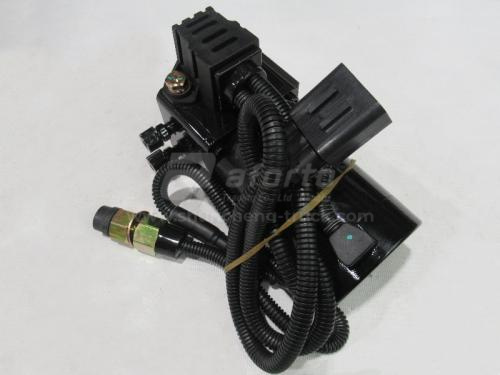 Электродвигатель насос подъема кабины SHAANXI X5000 (оригинал)