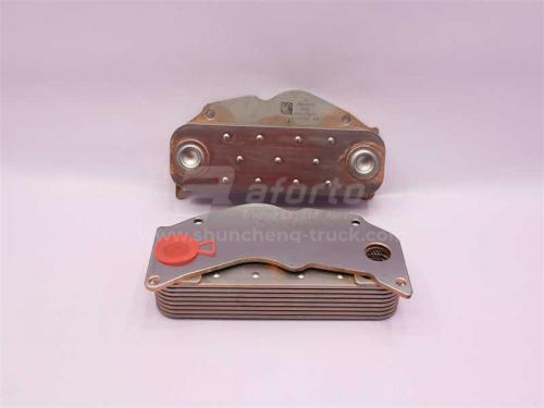 Радиатор теплообменника WD615/WP10.336E53 Euro II (8 слоёв) (оригинал)