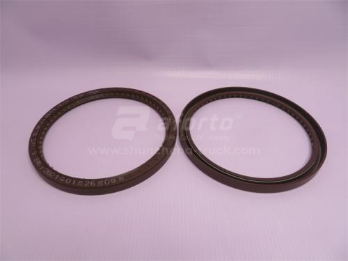 Сальник ступицы задней DONG FENG 153 153/154*175*13/14 резиновый QINYAN